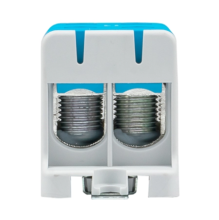 Клемма 2Р 16-95 кв.мм. КВС  , синяя EKF PROxima plc-kvs2-16-95-blue - купить по низкой цене в Краснодаре | ЮгКабель