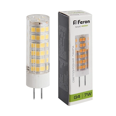 лампа светодиод. led 7w 4000к 580лм g4 30т.ч.220v (50х16) (аналог 70w) lb-433 25864 в Краснодаре - купить по низким ценам Лампа светодиод. LED 7W 4000К 580Лм G4 30т.ч.220V (50х16) (аналог 70W) LB-433 25864 - купить по низкой цене в Краснодаре | ЮгКабель