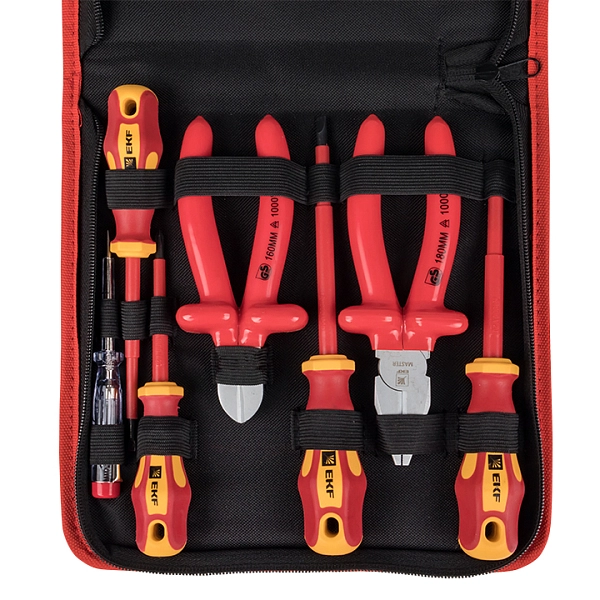 Набор диэлектрического инструмента НИИ-09 EKF Master ndi-09 в каталоге ЮгКабель