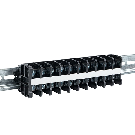 Блок зажимов 10 мм2     60A 10 клеммных пар на DIN-рейку TK-060 EKF PROxima tk-060 - купить по низкой цене в Краснодаре | ЮгКабель