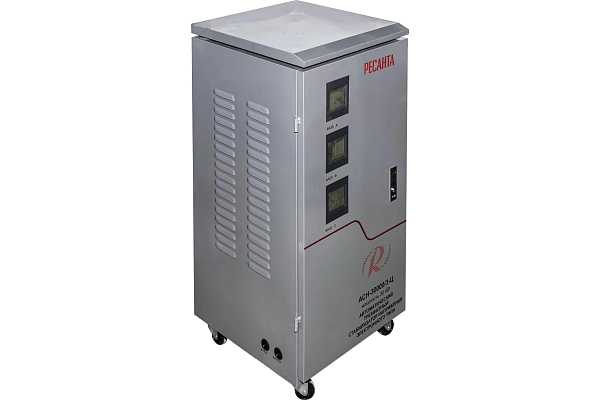 Стабилизатор 3-ф. 30000 ВА  АСН-30 000/3-Ц 63/4/18 в каталоге ЮгКабель