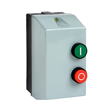 Контактор КМЭ 12А в оболочке 220В/АС3 IP65  ctrp-r-12-220v