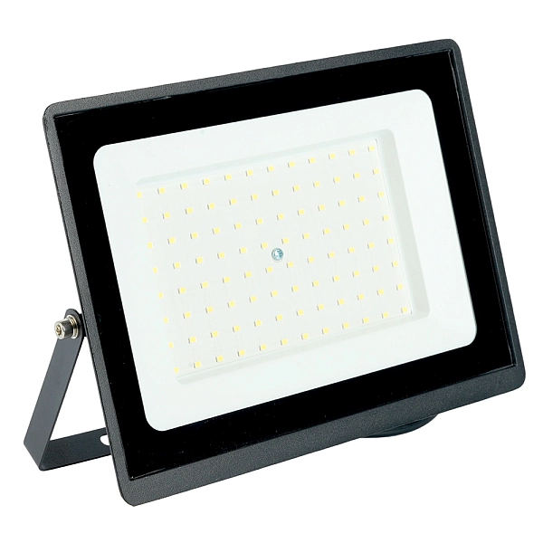 Прожектор светодиодный 100W/175-265V 6400К 9000Лм IP65 (LL-936) 227х164х27 черный 52109 в каталоге ЮгКабель