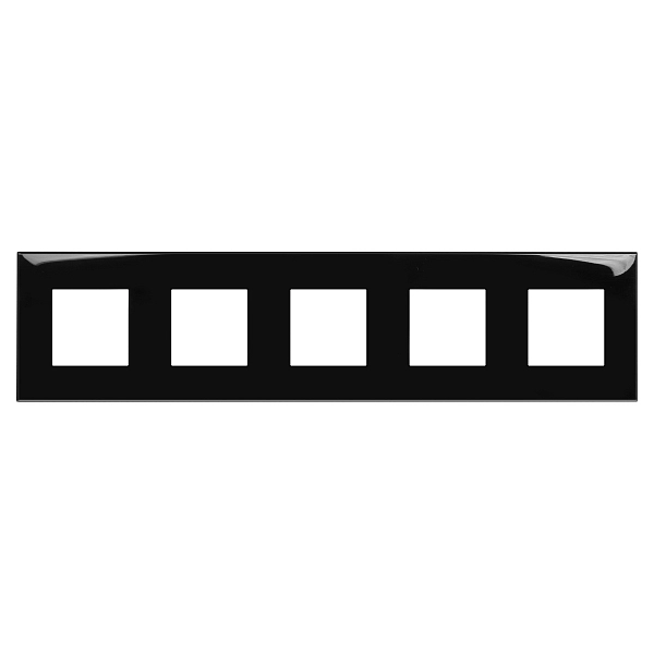 Рамка ARTLEBEDEV, "Avanti", "Черный квадрат", 10 модулей 4402900 в каталоге ЮгКабель