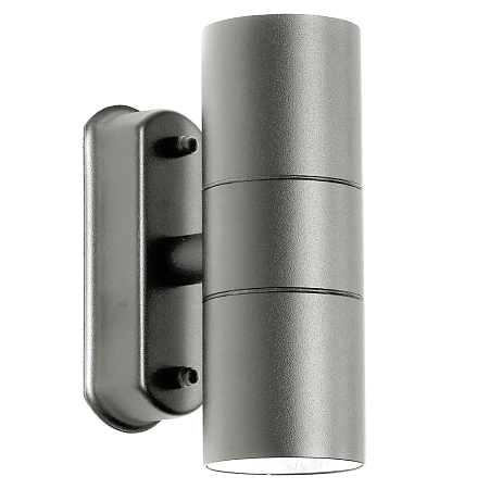 Светильник архитектурный 2хGU10 220V IP44 (163х103х60) серый DH0704 11882 - купить по низкой цене в Краснодаре | ЮгКабель