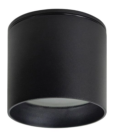 Светильник неповоротный накладной GX53 230V черный (82х75) IP44 HL363 41999 - купить по низкой цене в Краснодаре | ЮгКабель