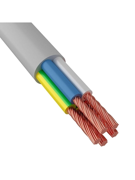 Провод ПВС 5х1,0 белый КЗЕ в каталоге ЮгКабель