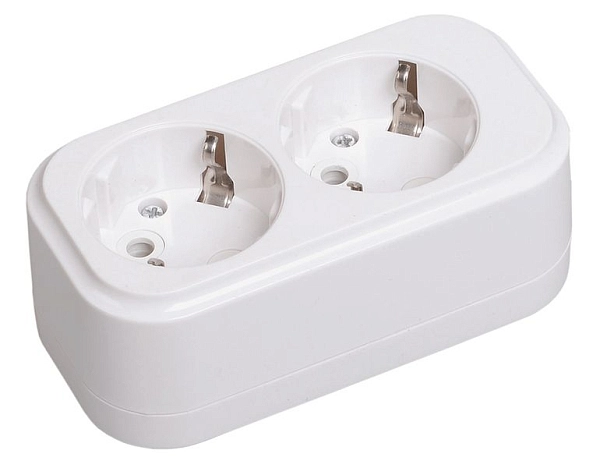 Колодка 2-х местн., с з/к, без выкл. (для удлинителей) KYP11-16-02-00-Z в каталоге ЮгКабель