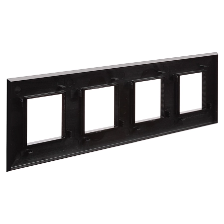 Рамка ARTLEBEDEV, "Avanti", "Черный квадрат", 8 модулей 4402908 в наличии по выгодной цене. Краснодар. ЮГКАБЕЛЬ.