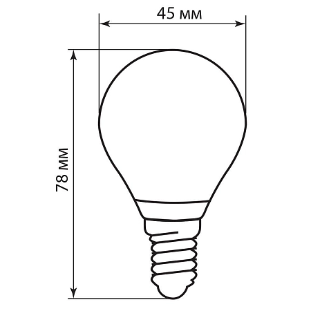 лампа светодиод. led 5w 2700к 530лм е14 30т.ч. g45 (74х45) (аналог 40w) шар lb-61 25578 в Краснодаре - купить по низким ценам Лампа светодиод. LED 5W 2700К 530Лм Е14 30т.ч. G45 (74х45) (аналог 40W) шар LB-61 25578 - купить по низкой цене в Краснодаре | ЮгКабель