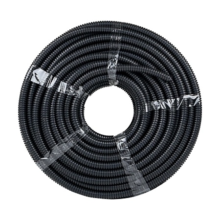 Труба гофр. FRHF с зондом d20мм (100м) черная Plast EKF PROxima FRHF-20 - купить по низкой цене в Краснодаре | ЮгКабель