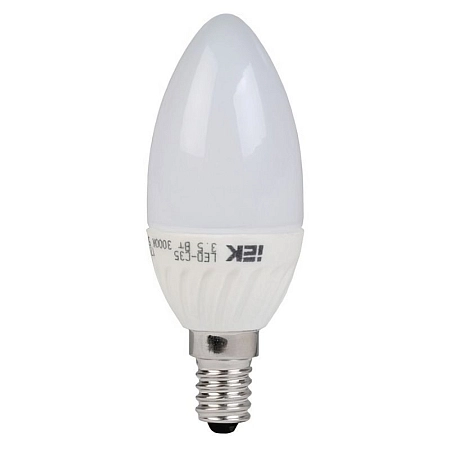 Лампа светодиод. LED   5W 4000К 425Лм Е14 45т.ч. C35 (103х37) (аналог 40W) свеча РАСПРОДАЖА  LL-C37-5-230-40-E14-FR