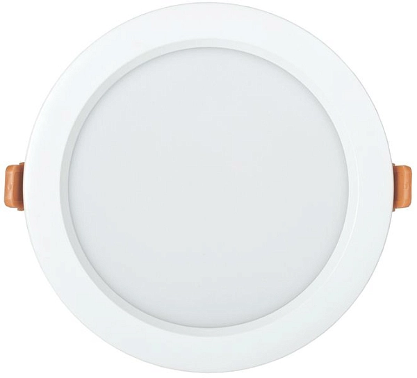 Светильник светодиодный (встраив.) 20W/200-230V 4000K 2000Лм IP40 белый (ДВО1802) d194 LDVO0-1802-20-4000-K01 в каталоге ЮгКабель