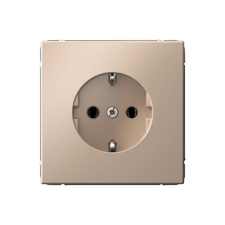Розетка СП 1-м с з/к механизм песочный ARTGALLERY GAL001243