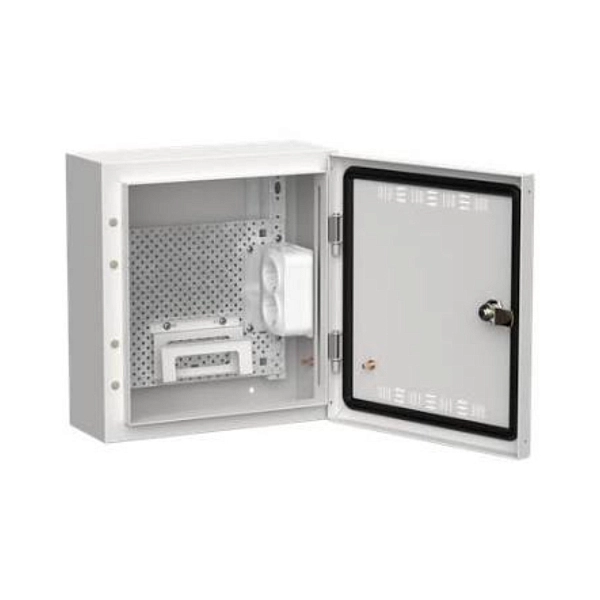 Щит настенный мультимедийн. (335х310х140)  IP30 ЩРн-12 (1х12) белый TITAN 5 TI5-51-N-012-30 в каталоге ЮгКабель