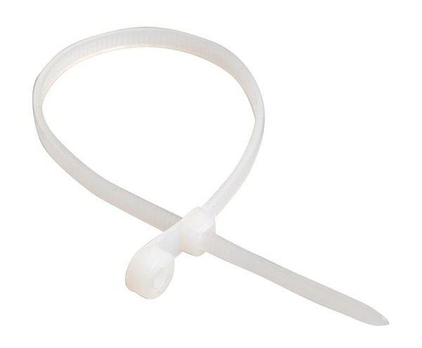 Хомут 3,5х150мм нейлон (100шт) с отверстием для крепления ХОК UHH40-4-150-100 Хомут 3,5х150мм нейлон (100шт) с отверстием для крепления ХОК UHH40-4-150-100 в каталоге ЮгКабель