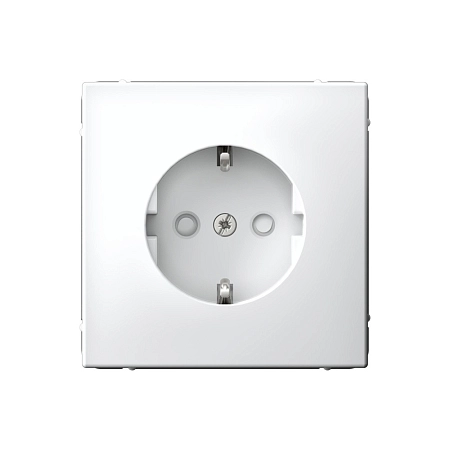 Розетка СП 1-м с з/к со шт. механизм белый ARTGALLERY GAL000145