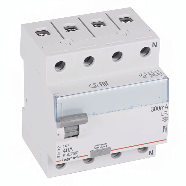 УЗО 4Р 40А/30мА AC (RX3) 402063 УЗО 4Р 40А/30мА AC (RX3) 402063 в каталоге ЮгКабель