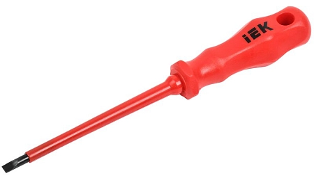 Отвертка Profi диэлектр., 5.5х1х125 мм до 1000В (плоск.) TSC-3SL-5125