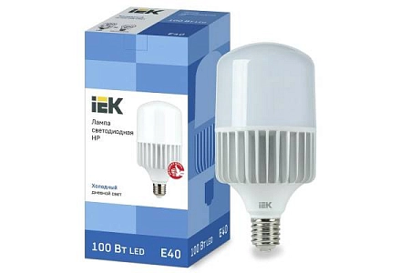 Лампа светодиод. LED 100W 6500К 9000Лм Е40 30т.ч. HP (272х136) LLE-HP-100-230-65-E40