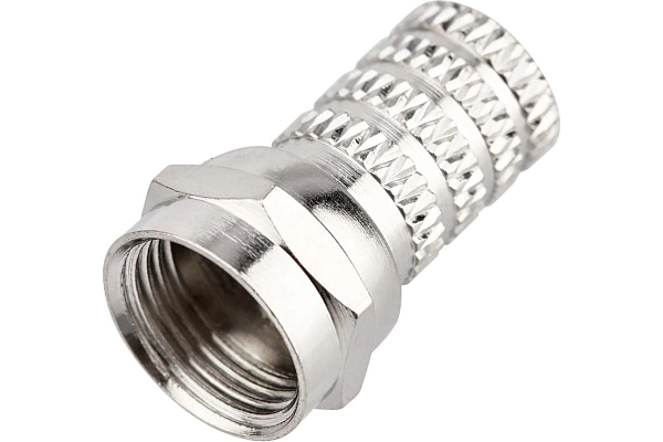 Разъём F (гайка) на RG-6 05-4003 Разъём F (гайка) на RG-6 05-4003 в каталоге ЮгКабель