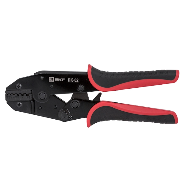 Пресс-клещи ПК-02 ( 0.25-6.0 мм2 НШвИ НШв) EKF Expert pk-02-exp в каталоге ЮгКабель