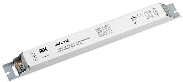 ЭПРА 2х36Вт Т8/G13 (290х30х27) LLV236D-EBFL-2-36 в каталоге ЮгКабель