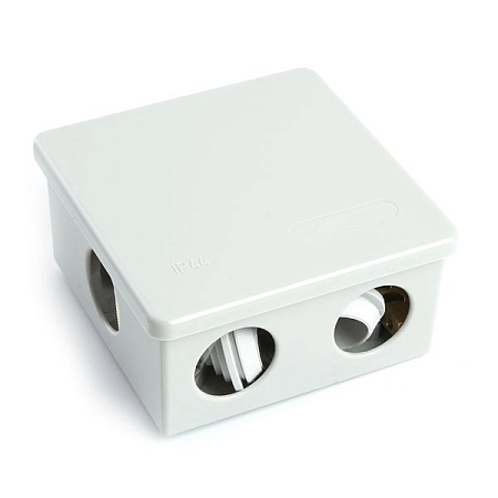 Коробка уравнивания потенциалов КУП 85х85х40 с 6 вводами IP44 (серый) EBX20-36-44 39996 - купить по низкой цене в Краснодаре | ЮгКабель