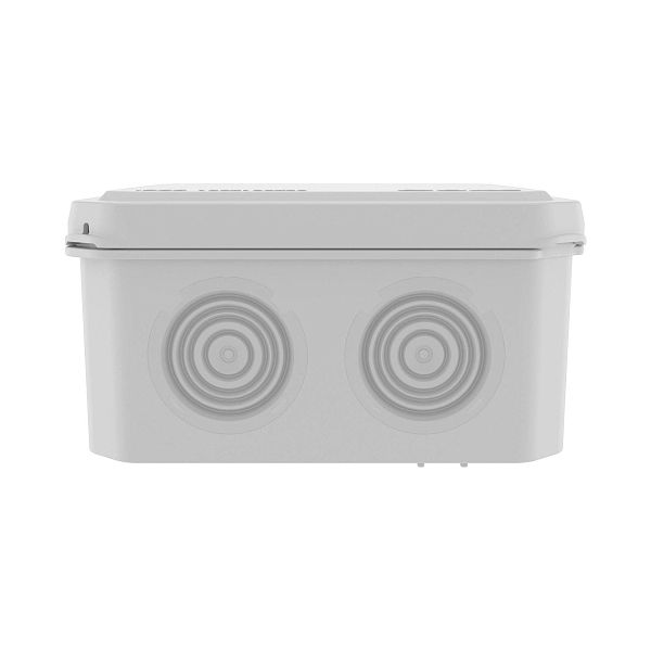 Коробка монтажная ОП 100х100х50 с 8 2 вводами д.25/20 мм, IP55 (серый) 53800 Коробка монтажная ОП 100х100х50 с 8 2 вводами д.25/20 мм, IP55 (серый) 53800 в каталоге ЮгКабель