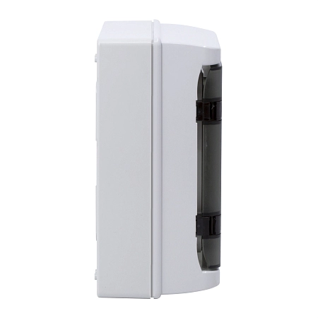 Щит настен.   8 мод. (215х210х100) IP65 серый, с клеммным блоком 63А, с дверцей, RAMbase RB08W6TGD - купить по низкой цене в Краснодаре | ЮгКабель