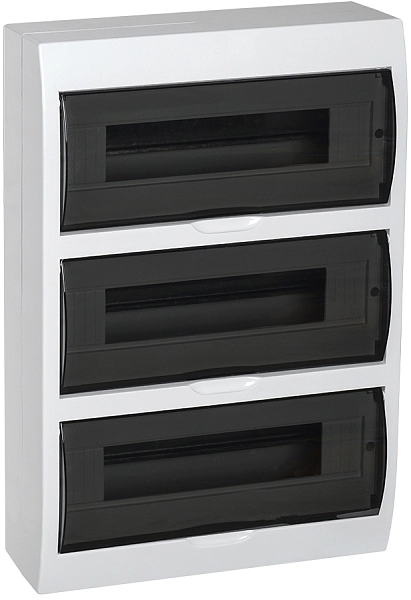 Щит настен. 45 мод. (470х325х100) IP41 белый (ЩРН-Пк-45) MKP12-N-04-45-41 в каталоге ЮгКабель