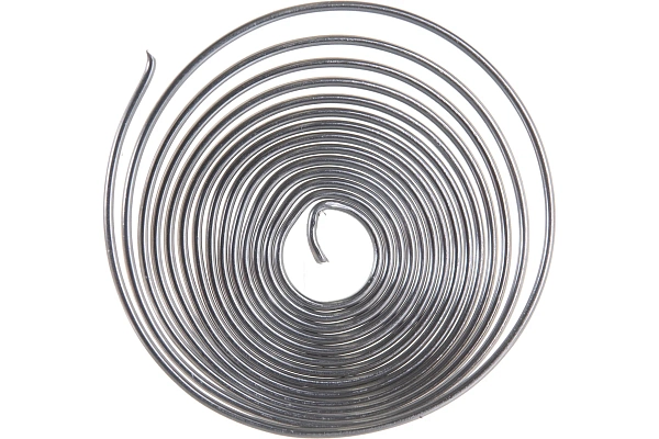 Припой с канифолью ПОС-61, 1м, ?1мм, (олово 61%, свинец 39%), спираль, конверт REXANT 09-3110 в каталоге ЮгКабель