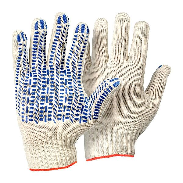 Перчатки трикотажные с ПВХ протектор "ЛЮКС" 043 010 Перчатки трикотажные с ПВХ протектор "ЛЮКС" 043 010 в каталоге ЮгКабель