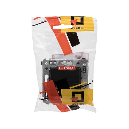 Розетка телефонная RJ-12 в стену одинарная, "Avanti", "Черный квадрат" 4402313 в наличии по выгодной цене. Краснодар. ЮГКАБЕЛЬ.