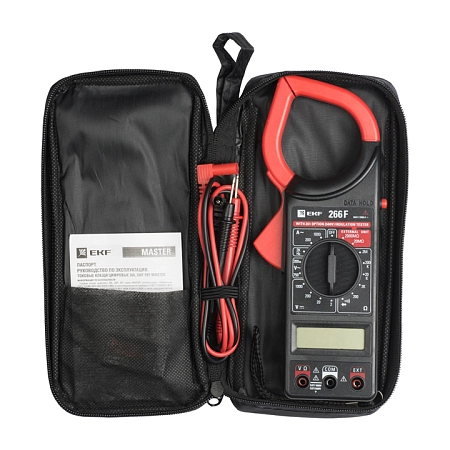 токовые клещи цифровые 266f ekf master in-180702-bc266f - купить по низким ценам в Краснодаре Токовые клещи цифровые 266F EKF Master In-180702-bc266F - купить по низкой цене в Краснодаре | ЮгКабель