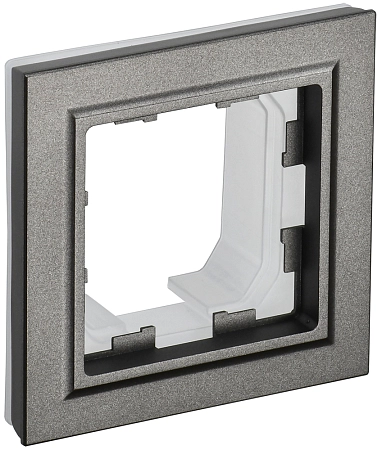 BRITE Рамка 1-мест. IP44 РУ-1-БрТБ-44 бр. IEK BR-M12-44-K45