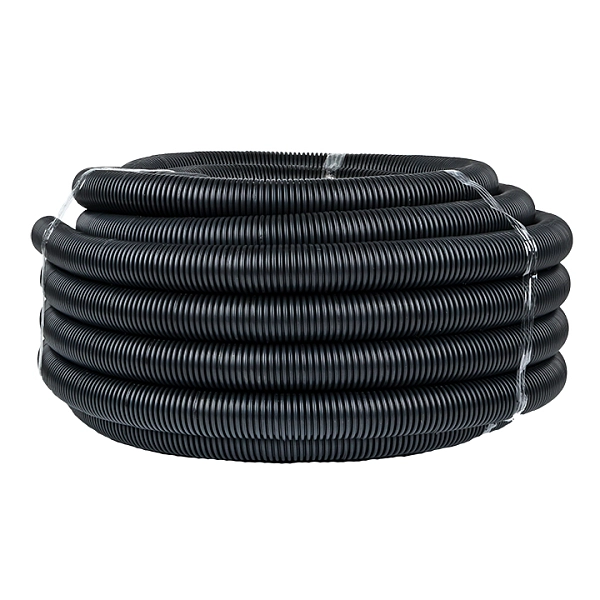 Труба гофр. FRHF с зондом d40мм (25м.)черная Plast EKF PROxima FRHF-40 в каталоге ЮгКабель