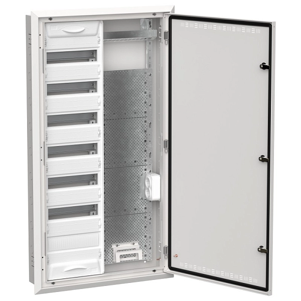 Щит встр. 84 мод. (1130х625х130) мультимед. комбинир. IP30 ЩРВ-84 белый TITAN 5 TI5-51-V-2X084-30 в каталоге ЮгКабель