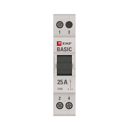 Переключатель 1P 25А  3 положения EKF Basic tps-1-25 - купить по низкой цене в Краснодаре | ЮгКабель