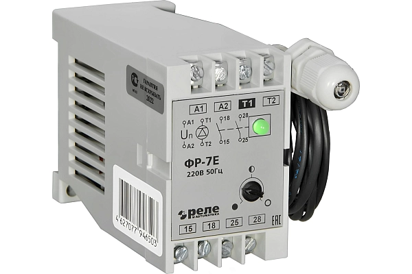 Фотореле ФР-7Е 220В 50Гц IP20 датчик (кабель 1,5м) A8222-77946503 в каталоге ЮгКабель