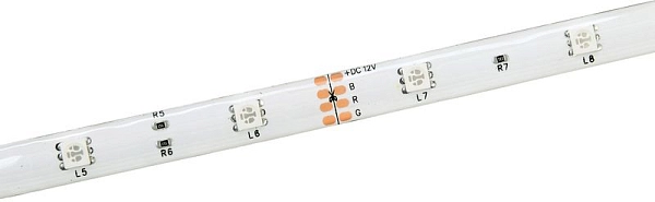 Лента светодиодная 10 мм 30 диодов 12V (5м) IP65 (RGB), 1м-7,2 W LSR2-3-030-65-3-05 Лента светодиодная 10 мм 30 диодов 12V (5м) IP65 (RGB), 1м-7,2 W LSR2-3-030-65-3-05 в каталоге ЮгКабель