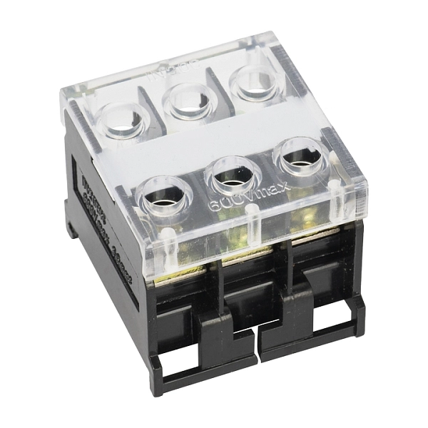 Блок зажимов  4 мм2    30A  3 клеммные пары на DIN-рейку БЗД-3 EKF PROxima bzd-4003 в каталоге ЮгКабель