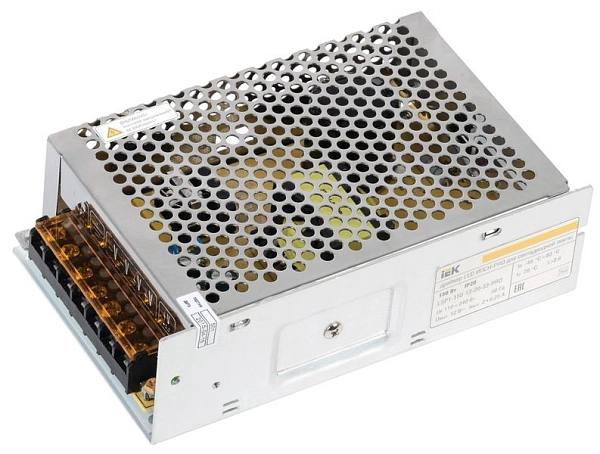 Блок питания к светодиодной ленте 220/12V 150W IP20 LSP1-150-12-20-33-PRO Блок питания к светодиодной ленте 220/12V 150W IP20 LSP1-150-12-20-33-PRO в каталоге ЮгКабель