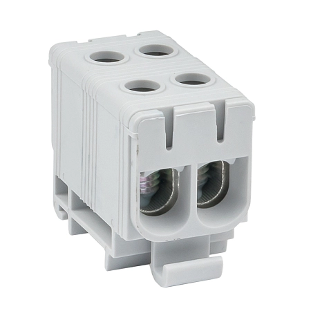 Клемма 2Р 16-50 кв.мм. КВС  , серая EKF PROxima plc-kvs2-16-50-grey