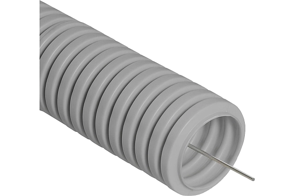 Труба ПВХ d25 мм гофр. легкая с протяжкой PR.032550 Труба ПВХ d25 мм гофр. легкая с протяжкой PR.032550 в каталоге ЮгКабель