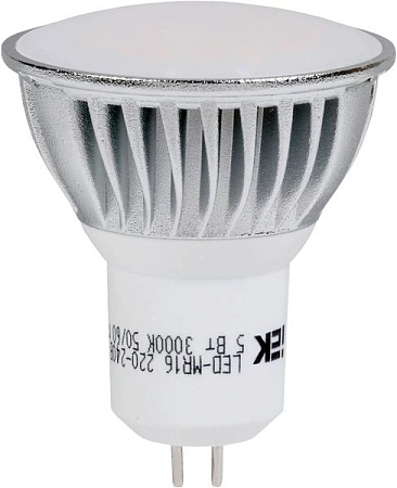 Лампа светодиод. LED   3W 4000К 200Лм MR16 GU5.3 30т.ч. 220V (45х50) (аналог 30W) РАСПРОДАЖА  LLP-MR16-3-230-40-GU5