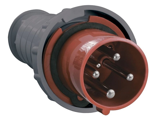 Вилка силовая 3-ф., 63А, 380В, IP54 (4-п) (034) ФИНАЛЬНАЯ РАСПРОДАЖА  PSR02-063-4 Вилка силовая 3-ф., 63А, 380В, IP54 (4-п) (034) ФИНАЛЬНАЯ РАСПРОДАЖА  PSR02-063-4 в каталоге ЮгКабель