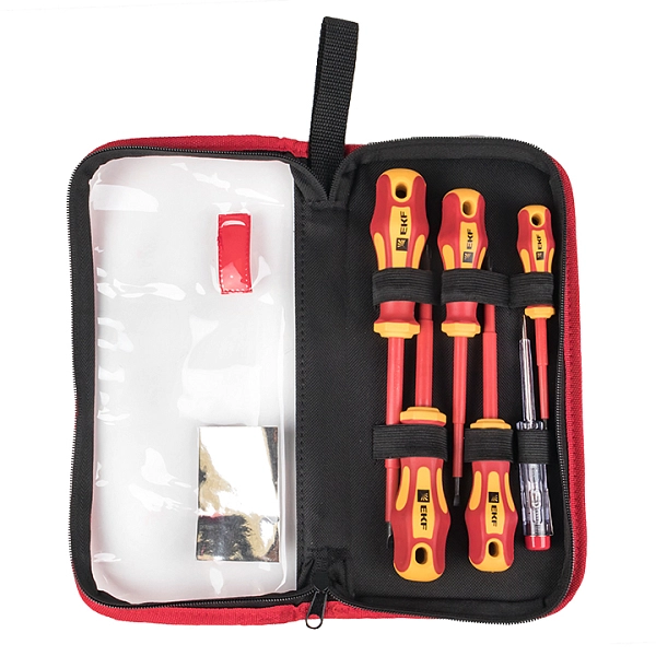 Набор диэлектрических отверток НИО-06 EKF Master ndo-06 в каталоге ЮгКабель