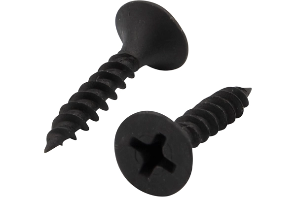 Саморез ч.ф  ч.ш 3,5х19 (черный, частый шаг) (200шт) KR-01-3341-002 в каталоге ЮгКабель