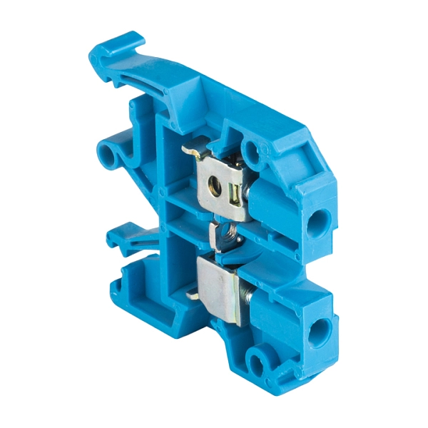 Зажим на DIN-рейку  2-4 мм2  (JXB-4/35) синий EKF PROxima plc-jxb-4/35b в каталоге ЮгКабель